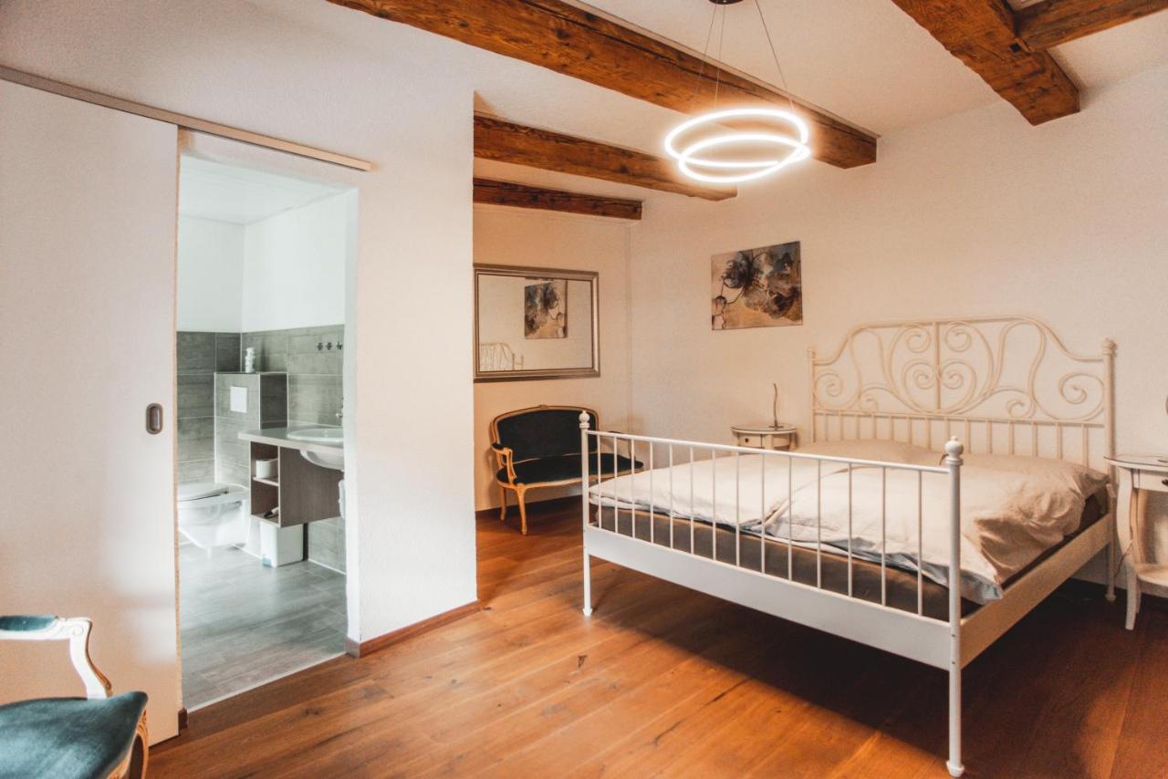 Hotel Demi-Lune Saint-Ursanne Bagian luar foto